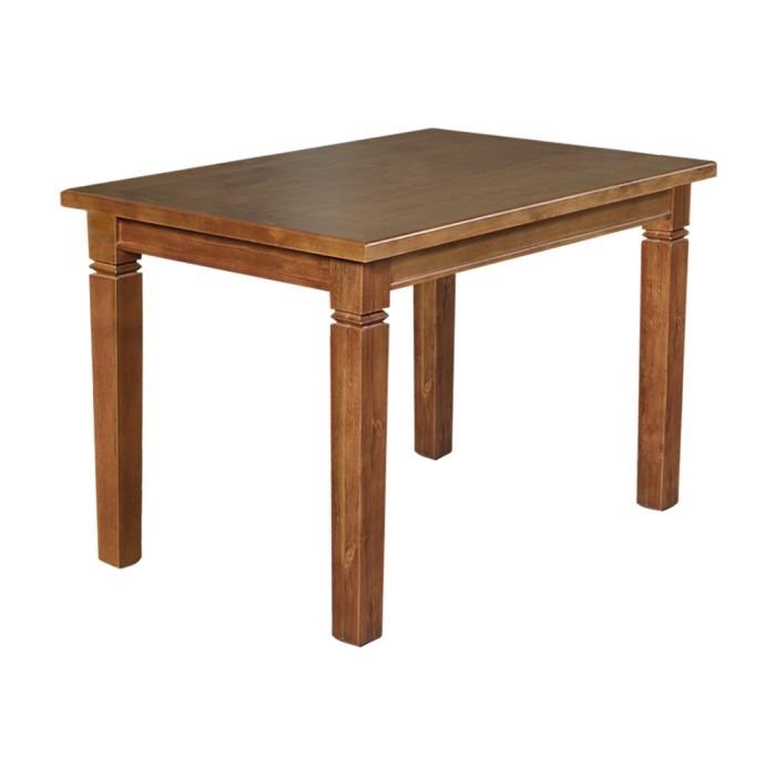 Conjunto Jantar Mesa Retangular Madeira Maciça Aurora 120x80 com 4 Cadeirass Paris Base Alumínio - Image 2